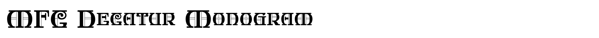 MFC Decatur Monogram image